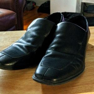 Vintage Kenneth Cole NY Black Slip-on Loafers size 8.5